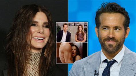 ryan reynolds nudes leaked|Sandra Bullock recalls NSFW nude scene slip